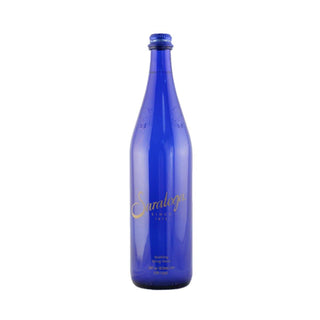 Saratoga Carbonated Sparkling Spring Water, 28 oz Glass Bottles (Pack of 12)