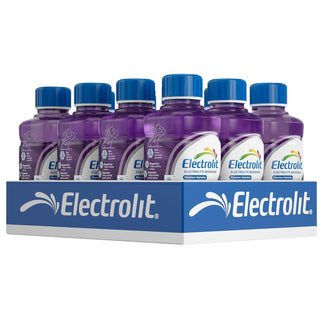 Electrolit Electrolyte Hydration Beverage, Grape, 21oz (Pack of 12)