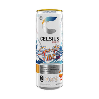 CELSIUS Sparkling Energy Drink, Spritz Vibe, 12oz (Pack of 12)