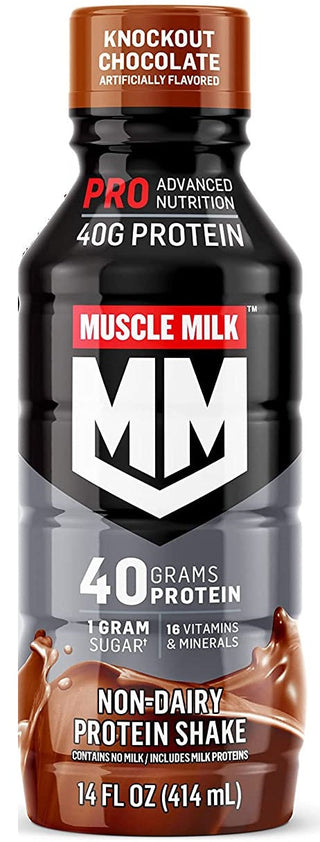 Muscle Milk PRO Series 40g Protein Shake, 4 Flavor Variety, 14oz (Pack of 12)