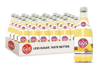 GuS Soda Pineapple Passionfruit 12 oz - Multi-Pack