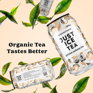 Just Ice Tea, Golden Oolong Tea, 12oz (Pack of 12)