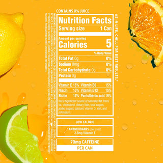 Sparkling ICE Sparkling Water with Caffeine, Citrus Twist, 16oz Cans (Pack Of 12)