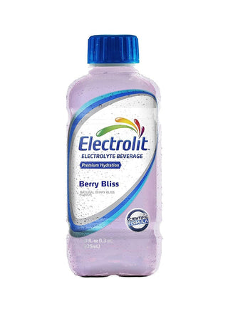 Electrolit Electrolyte Hydration Beverage, Berry Bliss, 21oz (Pack of 12)