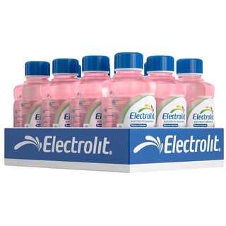 Electrolit Electrolyte Hydration Beverage, Strawberry Kiwi, 21oz (Pack of 12)